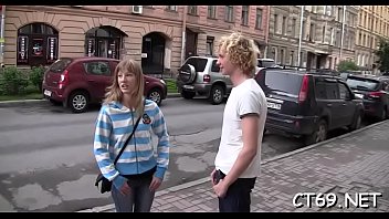 Horny bitch simply cannot get enough of vehement fucking