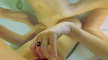 Skye blue micro bikini pt ii 4k