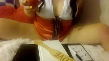 Asian cumslut eating her lunch is so horny she rides you in the classroom