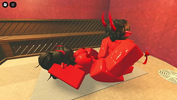 Oiled demon sex in roblox