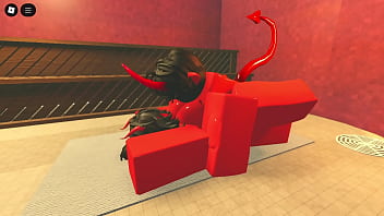 Oiled demon sex in roblox