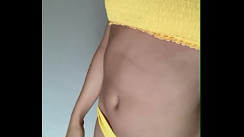 Maillot de bain jaune