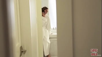 Naughty little bridesmaid