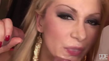 Skewered by hard salami