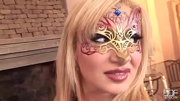 Skewered by hard salami