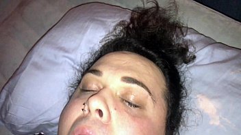 Trans Girl Can't Help But Touch Herself At A Sleepover thumbnail