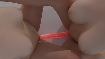 Bestfriends having a good time after school two ass one dildo