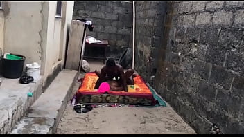 Oudoor rough pussy fucking till we both tap out