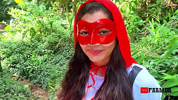 Thefarmer meets little red riding hood she wants the big bad dick
