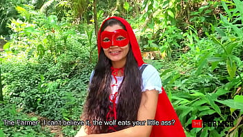 Thefarmer meets little red riding hood she wants the big bad dick