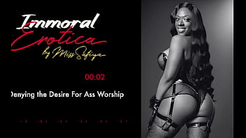 The dungeon denying the desire for ass worship