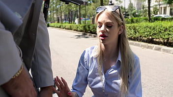 Sexy slut sladyen skaya gets all holes fucked by stranger after scooter accident gp3307