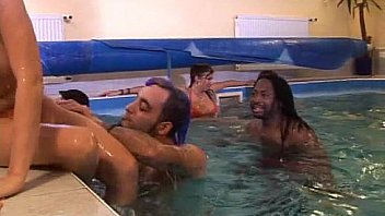 Nice gang bang action