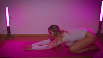 Sexy yoga from porn actress stella cardo