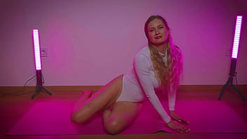 Sexy yoga from porn actress stella cardo