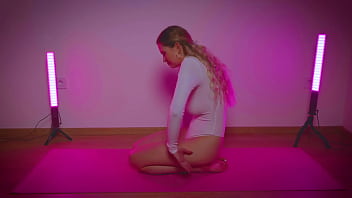 Sexy yoga from porn actress stella cardo