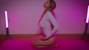 Sexy yoga from porn actress stella cardo