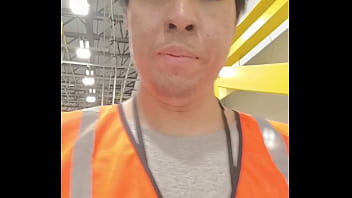 Amsr sfw walking about during work