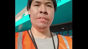 Amsr sfw walking about during work