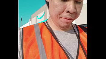 Amsr sfw walking about during work