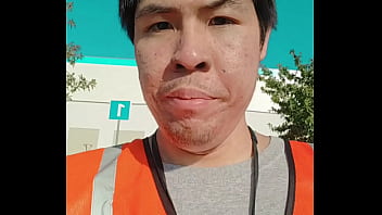 Amsr sfw walking about during work