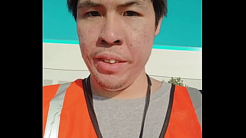 Amsr sfw walking about during work