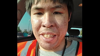 Amsr sfw walking about during work