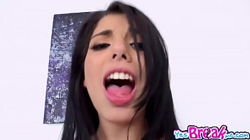 Big cock stuffed inside gina valentinas pussy