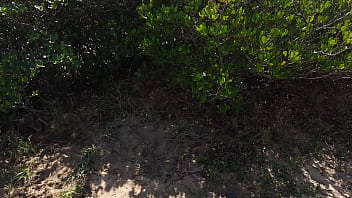 Outdoor sex deep blowjob and super hot fucking