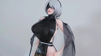 The world's most watched 2b cosplay porn video needs a special commemoration right loribearxie