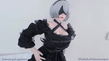 The world's most watched 2b cosplay porn video needs a special commemoration right loribearxie