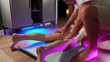 I show how i massage my girl when parents are away