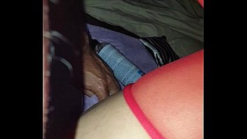 Sancha in red stockings