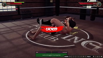 Allie vs jerle nf3d mixed combat kinky battle ring