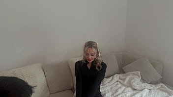 Hardcore sex with a hot blonde in heels angie lynx