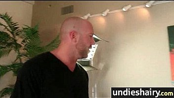 Her sweet undies hairy twat 26