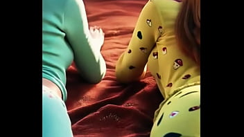 Anna and elsa share a quiet night together their pajamas glowing softly under the dim light the sisters of arendelle reveal a tender hidden moment beyond the snow…