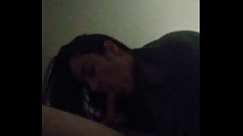 Wifey swallowing the dick
