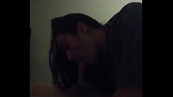 Wifey swallowing the dick