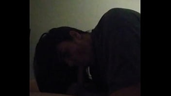 Wifey swallowing the dick