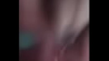 19 yo rubs her wet pussy