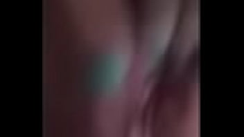 19 yo rubs her wet pussy