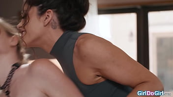 Wearing my collar i await my gf to completely own and use tits latina victoria voxxx is eager to make ashley lane lick and strapon fuck her