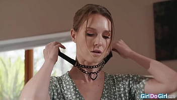 Wearing my collar i await my gf to completely own and use tits latina victoria voxxx is eager to make ashley lane lick and strapon fuck her