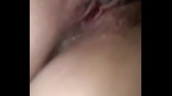 Mi novia metiéndose los dedos