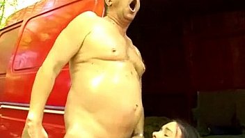 Big Tit Teen Fucks Old Man thumbnail