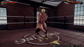 Johnny walker vs luna nf3d mma mixed combat maledom