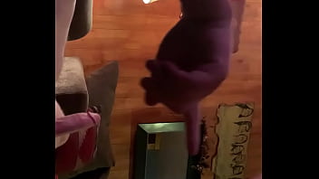 She gets scared to take my cock