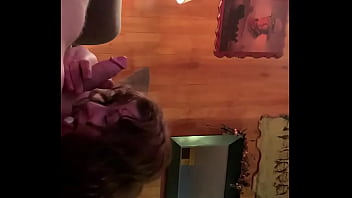 She gets scared to take my cock