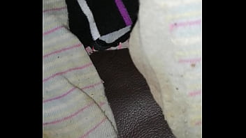 Cum stained ankle socks